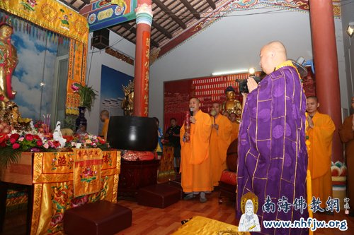 法会现场