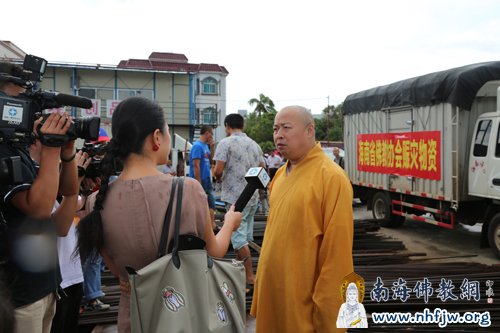 海南广播电视总台采访印顺大和尚