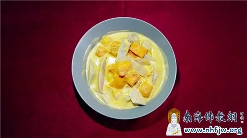 学僧制作的斋菜(二)