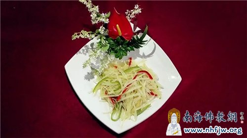 学僧制作的斋菜(三)